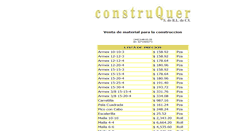 Desktop Screenshot of construquer.com